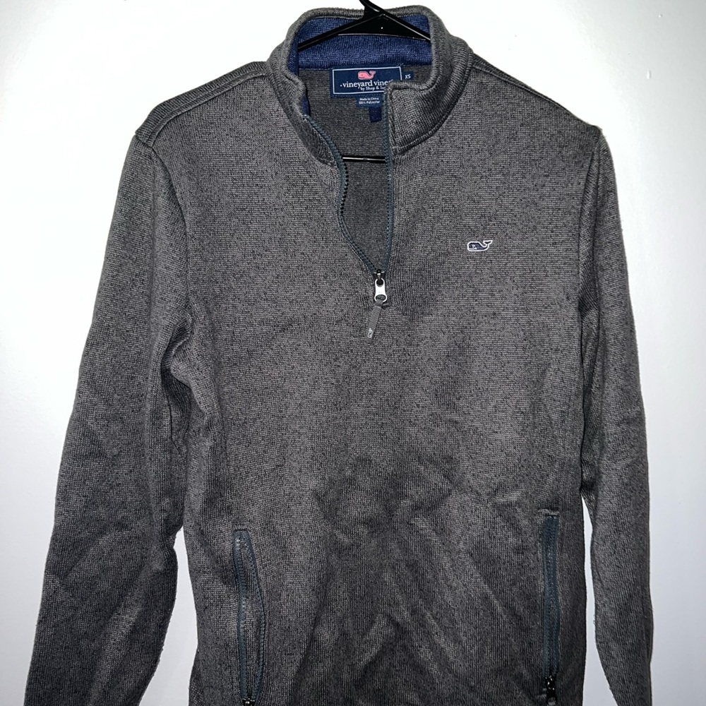 Mens Vineyard Vines XS Fleece 1/4 zip